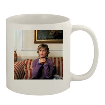 Jane Fonda 11oz White Mug