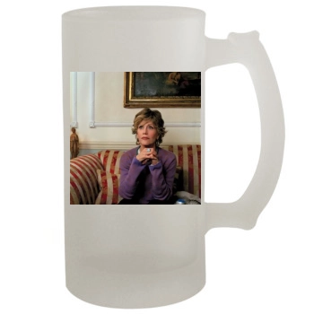 Jane Fonda 16oz Frosted Beer Stein