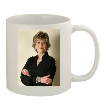 Jane Fonda 11oz White Mug