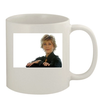 Jane Fonda 11oz White Mug