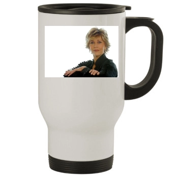 Jane Fonda Stainless Steel Travel Mug