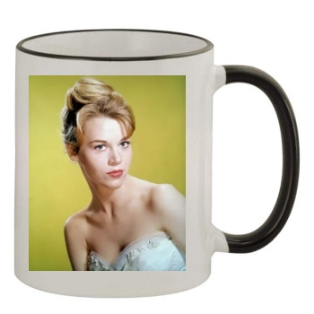 Jane Fonda 11oz Colored Rim & Handle Mug