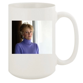 Jane Fonda 15oz White Mug