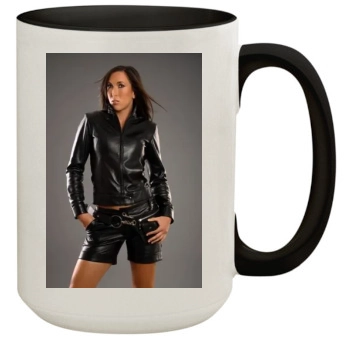 Jelena Jankovic 15oz Colored Inner & Handle Mug