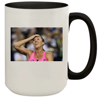 Jelena Jankovic 15oz Colored Inner & Handle Mug