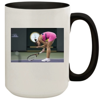 Jelena Jankovic 15oz Colored Inner & Handle Mug