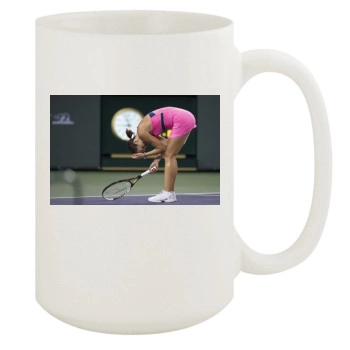 Jelena Jankovic 15oz White Mug