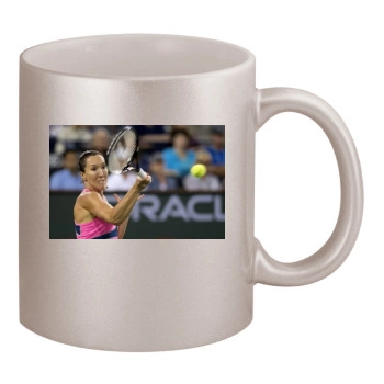 Jelena Jankovic 11oz Metallic Silver Mug