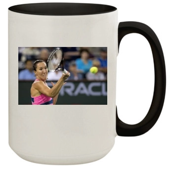 Jelena Jankovic 15oz Colored Inner & Handle Mug