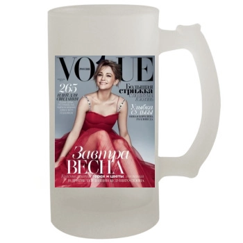 Haley Bennett 16oz Frosted Beer Stein