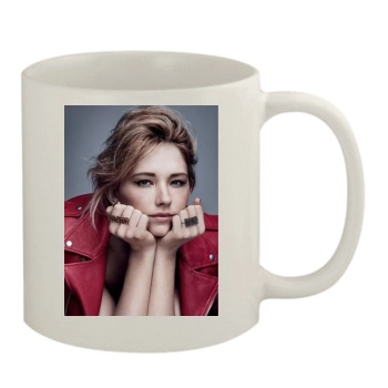 Haley Bennett 11oz White Mug