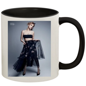 Haley Bennett 11oz Colored Inner & Handle Mug