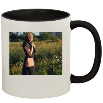 Haley Bennett 11oz Colored Inner & Handle Mug