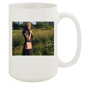 Haley Bennett 15oz White Mug