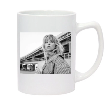 Haley Bennett 14oz White Statesman Mug