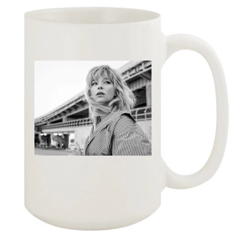 Haley Bennett 15oz White Mug