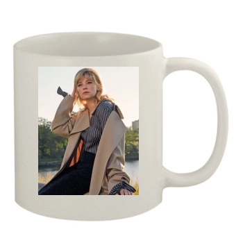 Haley Bennett 11oz White Mug