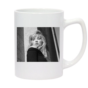 Haley Bennett 14oz White Statesman Mug