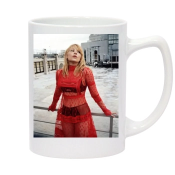 Haley Bennett 14oz White Statesman Mug