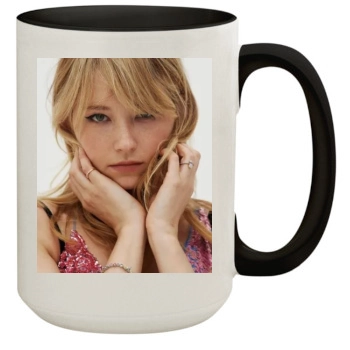 Haley Bennett 15oz Colored Inner & Handle Mug