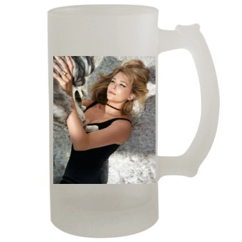 Haley Bennett 16oz Frosted Beer Stein