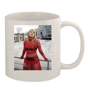 Haley Bennett 11oz White Mug