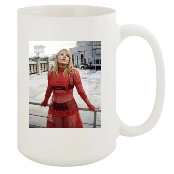 Haley Bennett 15oz White Mug