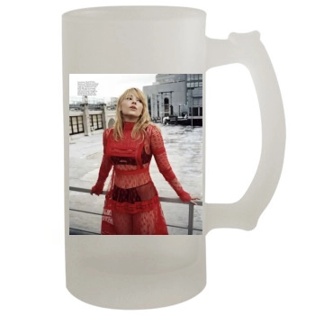 Haley Bennett 16oz Frosted Beer Stein