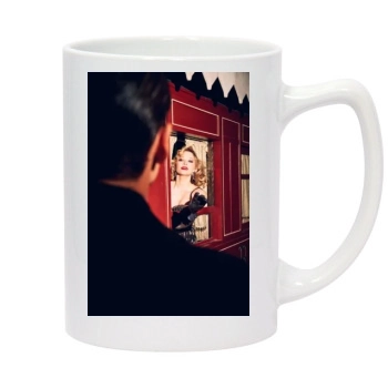 Haley Bennett 14oz White Statesman Mug