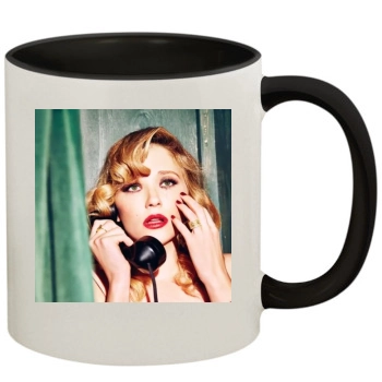 Haley Bennett 11oz Colored Inner & Handle Mug