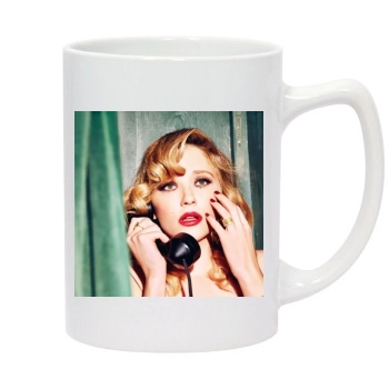 Haley Bennett 14oz White Statesman Mug