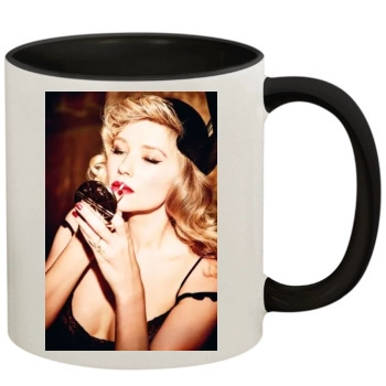 Haley Bennett 11oz Colored Inner & Handle Mug