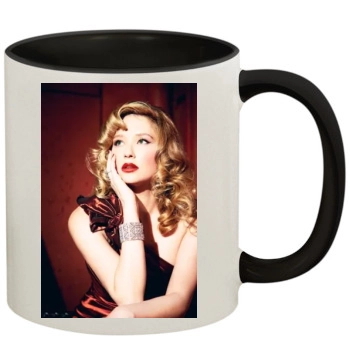 Haley Bennett 11oz Colored Inner & Handle Mug