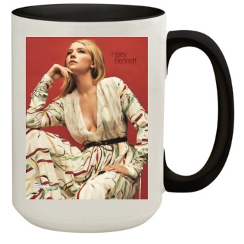 Haley Bennett 15oz Colored Inner & Handle Mug