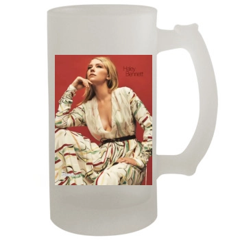 Haley Bennett 16oz Frosted Beer Stein