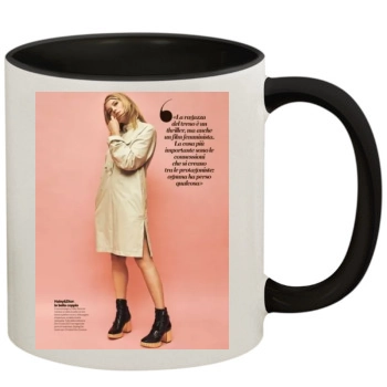 Haley Bennett 11oz Colored Inner & Handle Mug