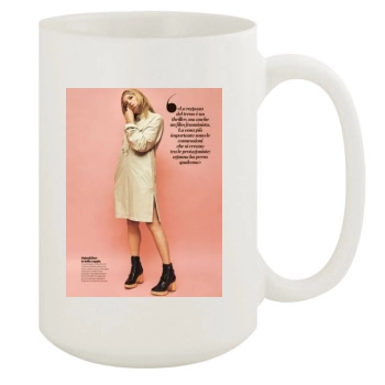 Haley Bennett 15oz White Mug