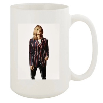 Haley Bennett 15oz White Mug