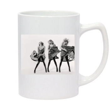 Haley Bennett 14oz White Statesman Mug