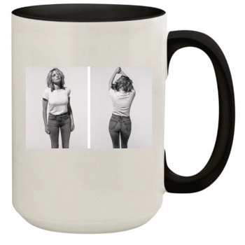 Haley Bennett 15oz Colored Inner & Handle Mug