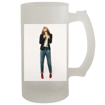 Haley Bennett 16oz Frosted Beer Stein