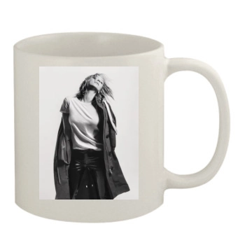 Haley Bennett 11oz White Mug