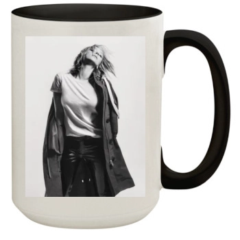 Haley Bennett 15oz Colored Inner & Handle Mug