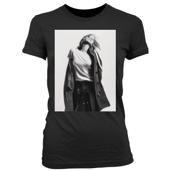 Haley Bennett Women's Junior Cut Crewneck T-Shirt