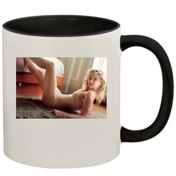 Haley Bennett 11oz Colored Inner & Handle Mug