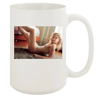 Haley Bennett 15oz White Mug