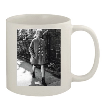 Haley Bennett 11oz White Mug