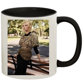 Haley Bennett 11oz Colored Inner & Handle Mug