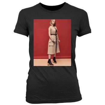 Haley Bennett Women's Junior Cut Crewneck T-Shirt