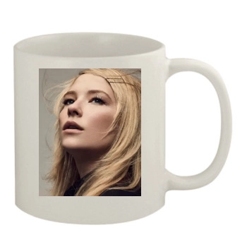 Haley Bennett 11oz White Mug